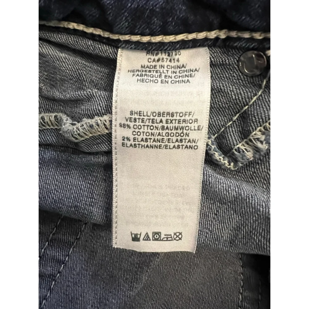 Women's True Religion Blue Skinny Jeans Size 27 - Picture 9 of 10